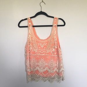 “Francesca’s” Crochet Top